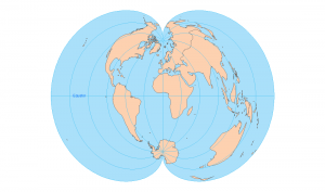 50种地图投影类型：视觉参考指南[大列表]