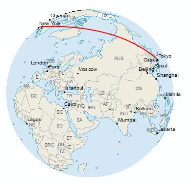 纬度，经度和坐标系网格