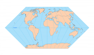 50种地图投影类型：视觉参考指南[大列表]