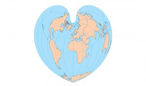 等面积投影图的优点和示例