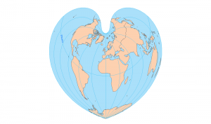 50种地图投影类型：视觉参考指南[大列表]