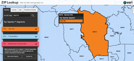为什么Esri Tapestry细分可以提供有关谁和客户在哪里的见解