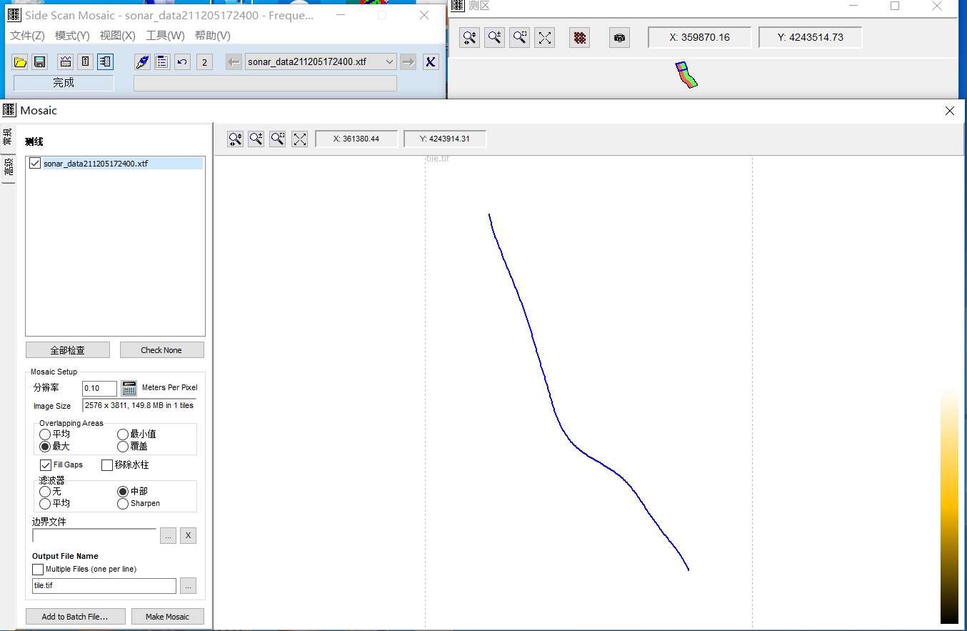 Hypack2018处理侧扫声呐资料