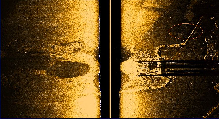 多波束与声纳在找出露管线上的区别