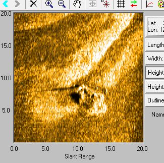 终于找到海底的丢失的大铁锚