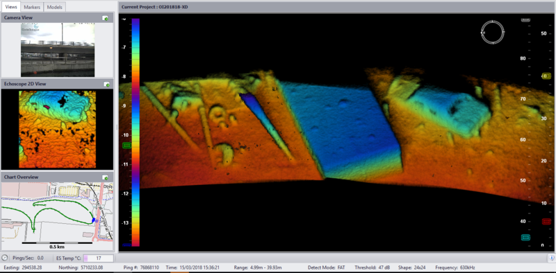 下周发布三维声呐Coda EchoScope的第四部视频