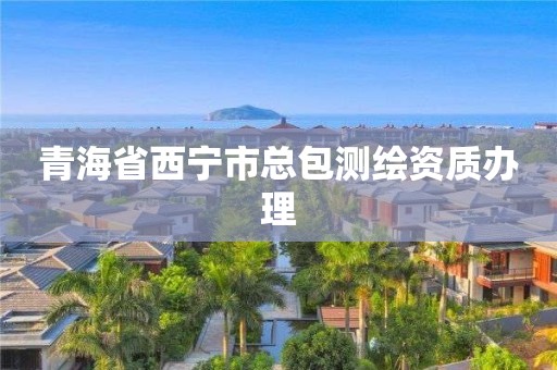 青海省西宁市总包测绘资质办理