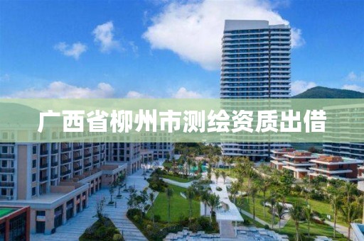 广西省柳州市测绘资质出借