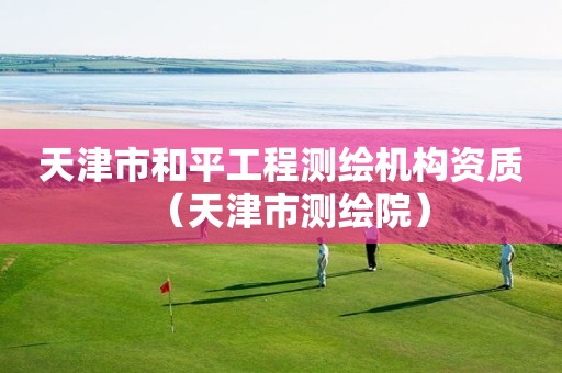 天津市和平工程测绘机构资质(天津市测绘院)