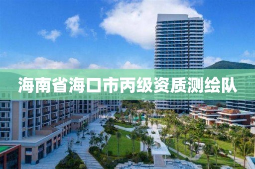 海南省海口市丙级资质测绘队 海南省海口市丙级资质测绘队
