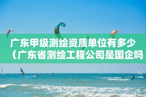 广东甲级测绘资质单位有多少(广东省测绘工程公司是国企吗)