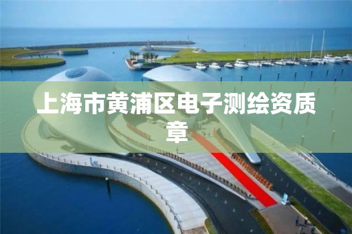 上海市黄浦区电子测绘资质章 上海市黄浦区电子测绘资质章