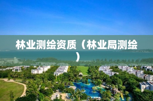 林业测绘资质（林业局测绘）