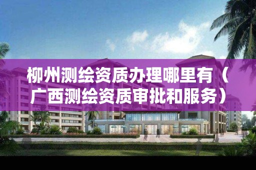 柳州测绘资质办理哪里有（广西测绘资质审批和服务）