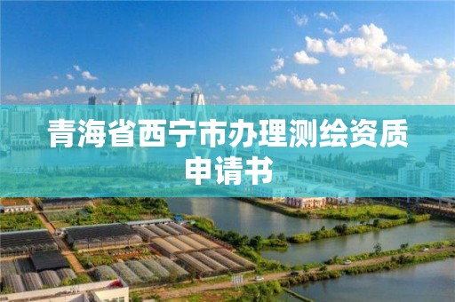 青海省西宁市办理测绘资质申请书 青海省西宁市办理测绘资质申请书