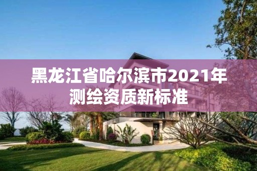 黑龙江省哈尔滨市2021年测绘资质新标准 黑龙江省哈尔滨市2021年测绘资质新标准