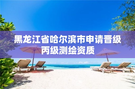 黑龙江省哈尔滨市申请晋级丙级测绘资质