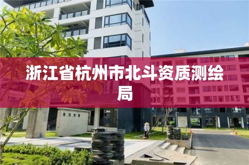 浙江省杭州市北斗资质测绘局