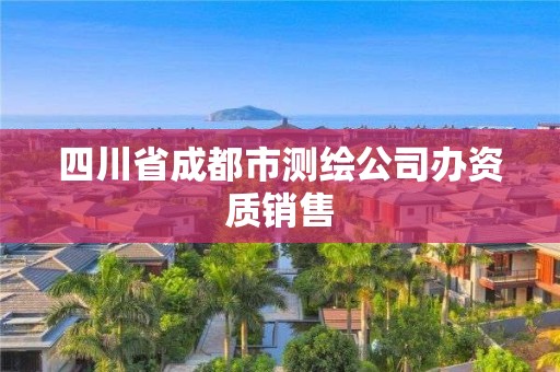 四川省成都市测绘公司办资质销售 四川省成都市测绘公司办资质销售
