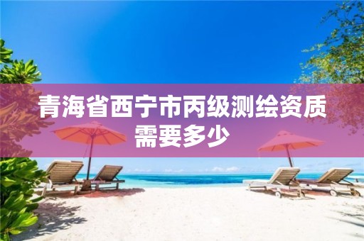青海省西宁市丙级测绘资质需要多少