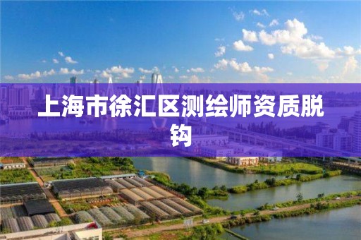 上海市徐汇区测绘师资质脱钩