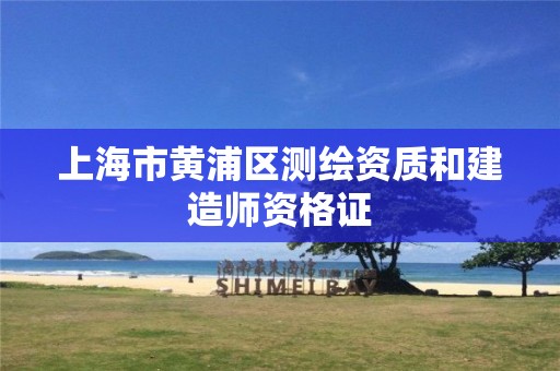 上海市黄浦区测绘资质和建造师资格证