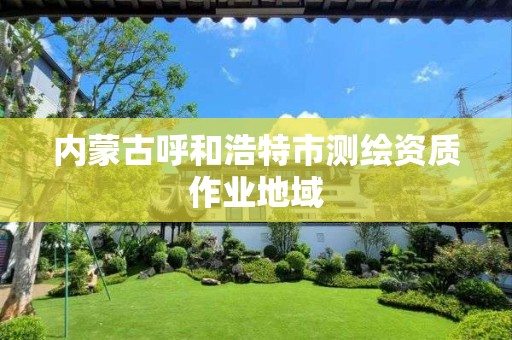 内蒙古呼和浩特市测绘资质作业地域 内蒙古呼和浩特市测绘资质作业地域