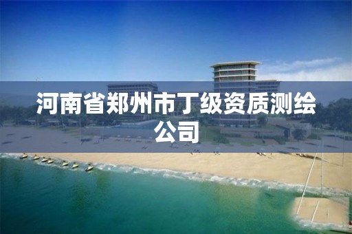 河南省郑州市丁级资质测绘公司 河南省郑州市丁级资质测绘公司