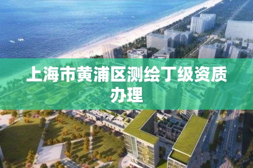 上海市黄浦区测绘丁级资质办理