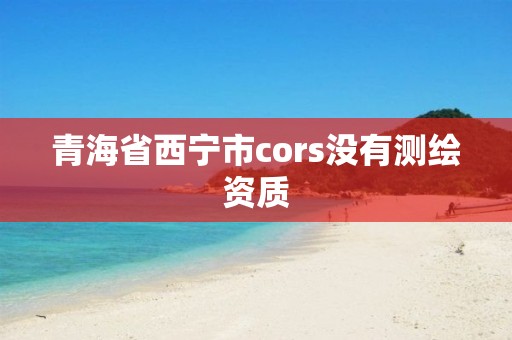 青海省西宁市cors没有测绘资质