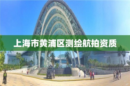 上海市黄浦区测绘航拍资质