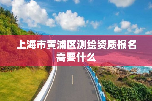 上海市黄浦区测绘资质报名需要什么