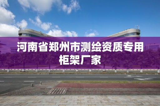 河南省郑州市测绘资质专用柜架厂家