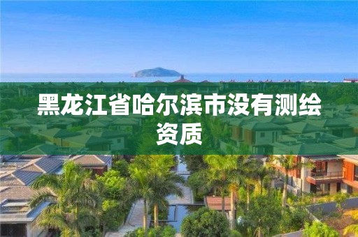 黑龙江省哈尔滨市没有测绘资质