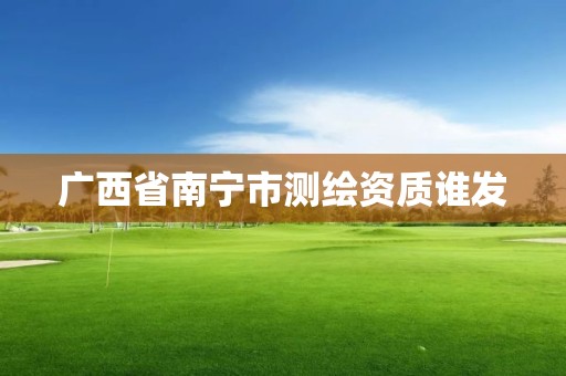 广西省南宁市测绘资质谁发