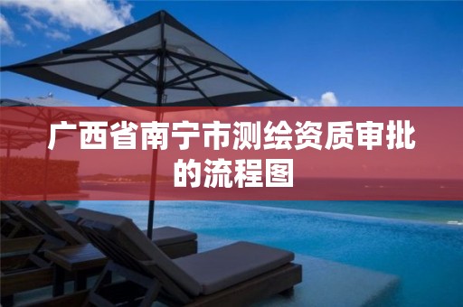 广西省南宁市测绘资质审批的流程图 广西省南宁市测绘资质审批的流程图