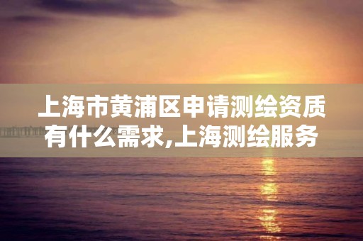 上海市黄浦区申请测绘资质有什么需求,上海测绘服务中心