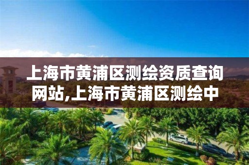 上海市黄浦区测绘资质查询网站,上海市黄浦区测绘中心