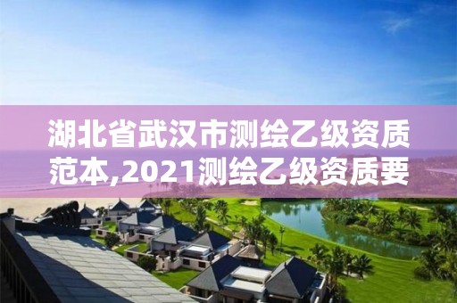 湖北省武汉市测绘乙级资质范本,2021测绘乙级资质要求