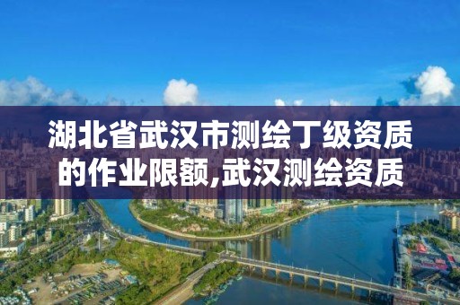 湖北省武汉市测绘丁级资质的作业限额,武汉测绘资质代办
