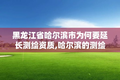 黑龙江省哈尔滨市为何要延长测绘资质,哈尔滨的测绘公司有哪些