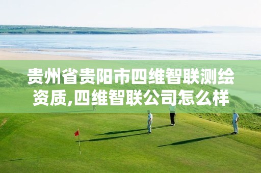 贵州省贵阳市四维智联测绘资质,四维智联公司怎么样。