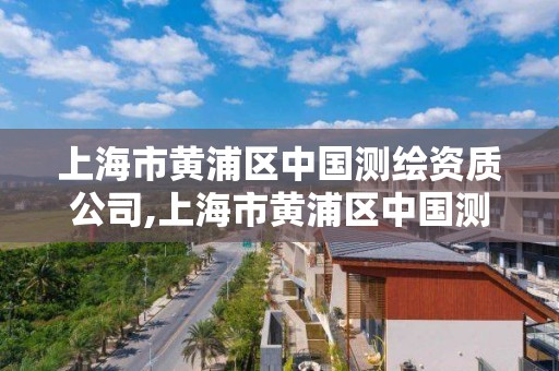 上海市黄浦区中国测绘资质公司,上海市黄浦区中国测绘资质公司有几家