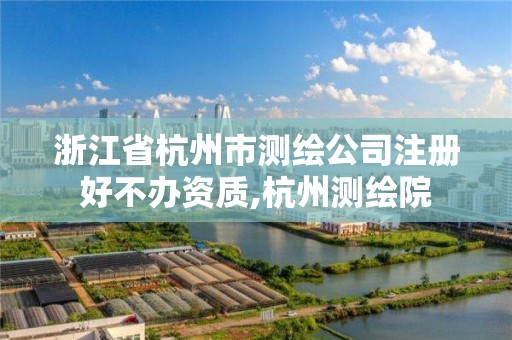 浙江省杭州市测绘公司注册好不办资质,杭州测绘院