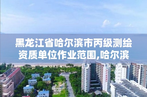 黑龙江省哈尔滨市丙级测绘资质单位作业范围,哈尔滨测绘内业招聘信息