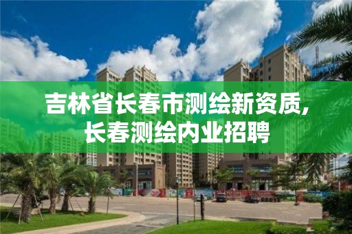 吉林省长春市测绘新资质,长春测绘内业招聘