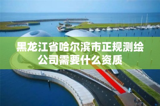 黑龙江省哈尔滨市正规测绘公司需要什么资质