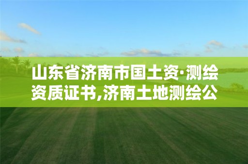 山东省济南市国土资·测绘资质证书,济南土地测绘公司。