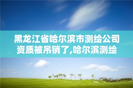 黑龙江省哈尔滨市测绘公司资质被吊销了,哈尔滨测绘公司招聘 黑龙江省哈尔滨市测绘公司资质被吊销了,哈尔滨测绘公司招聘