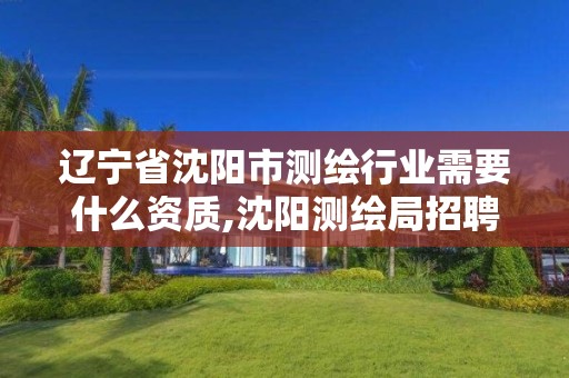 辽宁省沈阳市测绘行业需要什么资质,沈阳测绘局招聘